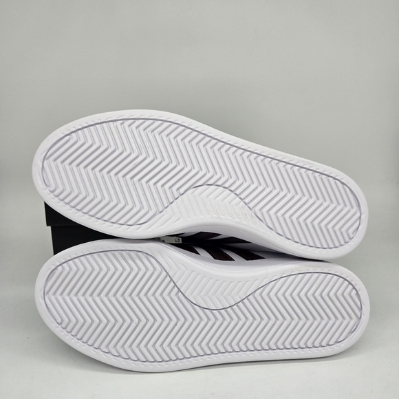 New Adidas Grand Court 2.0 White Brown ID2978 Women's Shoes Size 7 - Picture 7 of 8